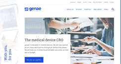 Desktop Screenshot of genae.com